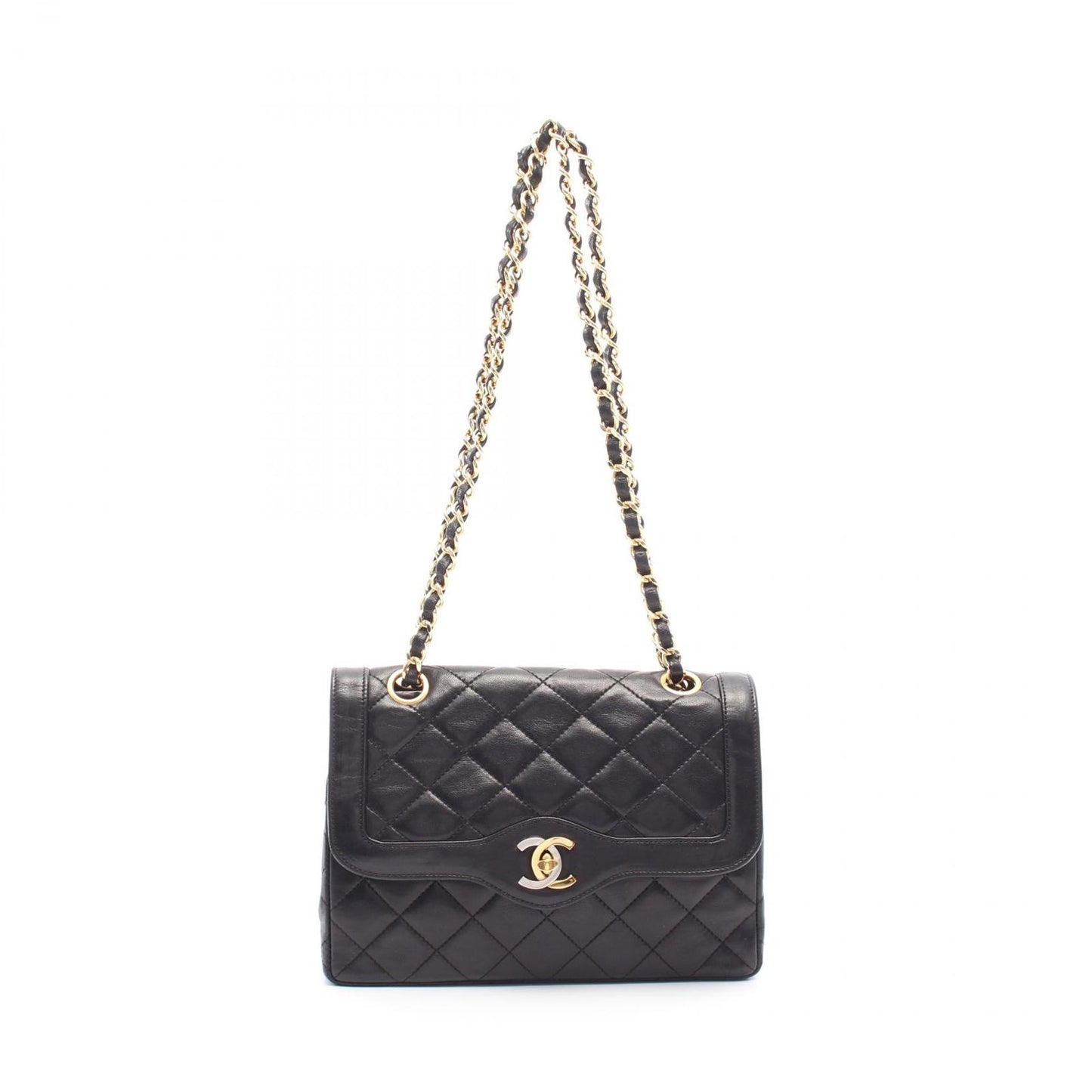 CHANEL Matelassé Paris Limited Edition W Flap Shoulder Bag