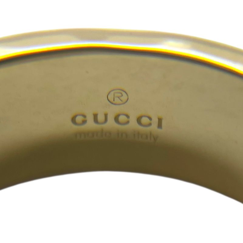 GUCCI Icon Ring with Multicolored Stones - Au750 Gold