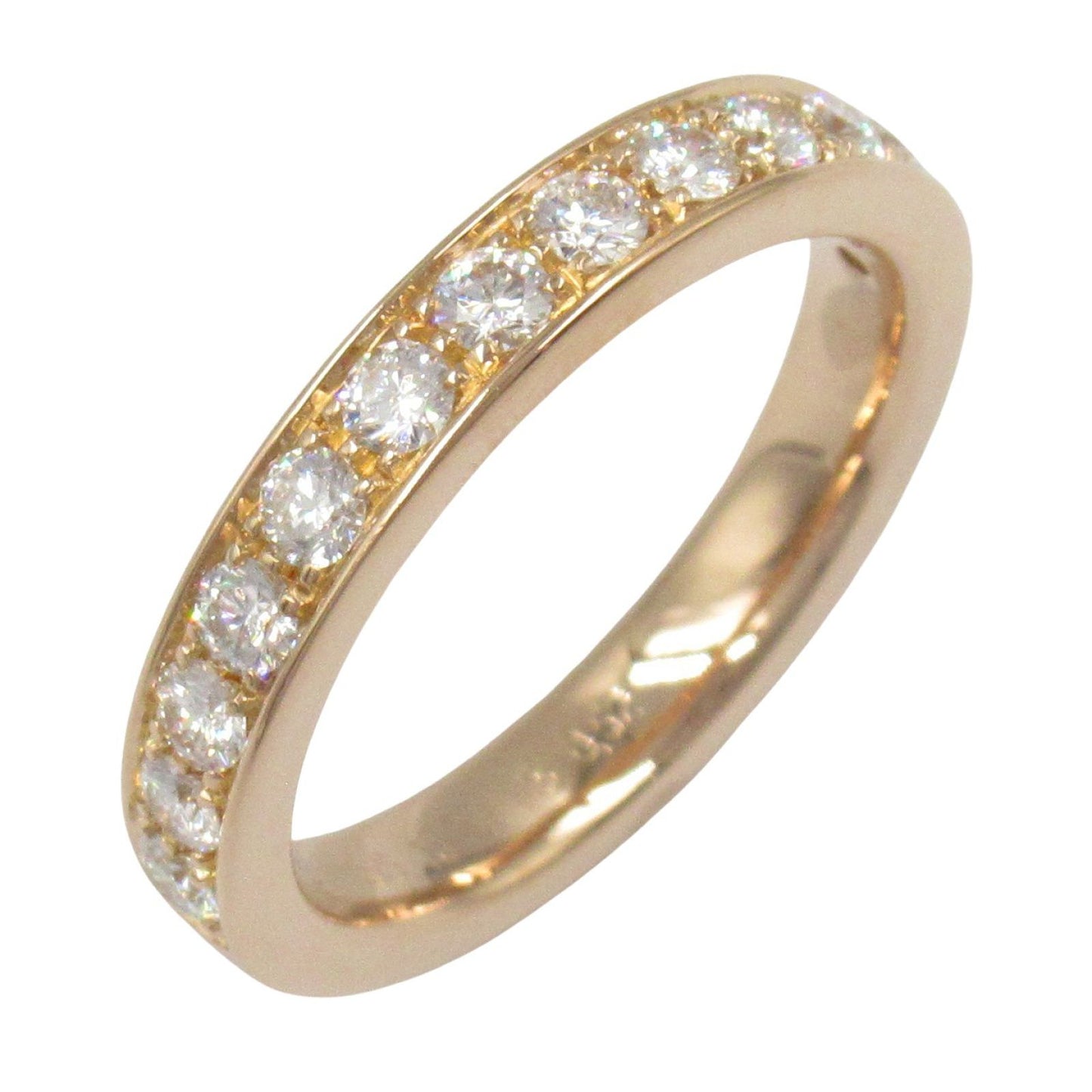 Exquisite K18PG Diamond Ring - 0.52ct Elegance
