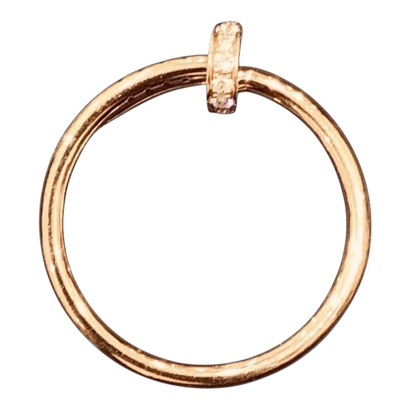 Cartier Juste un Clou Ring SM in 750 Pink Gold - Timeless Elegance