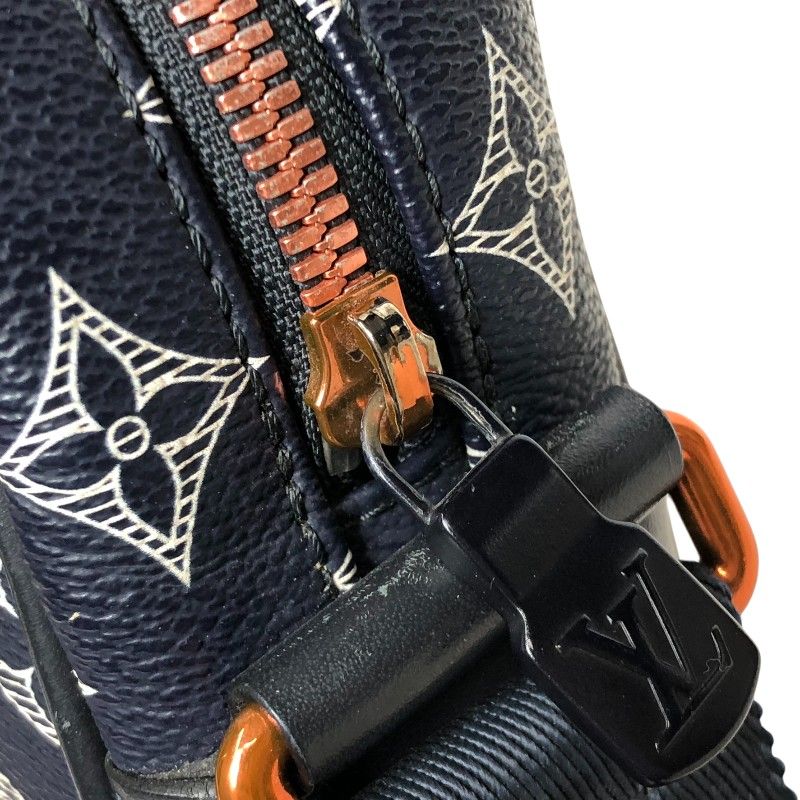 Louis Vuitton Danube PM Upside Down Shoulder Bag - Black & Orange