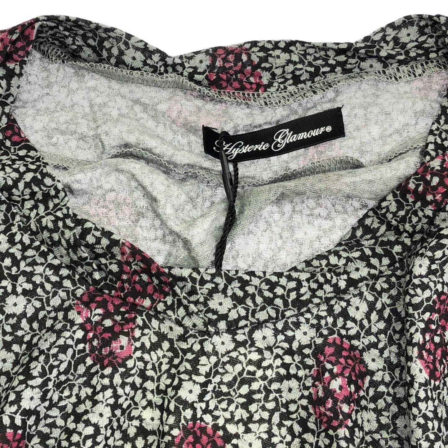 HYSTERIC GLAMOUR Elegant Gray Rayon Dress - Timeless Style