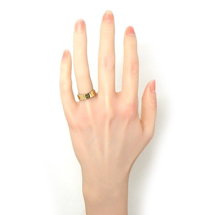 Cartier Love Ring Classic Model in 18K Yellow Gold - Size 12.5