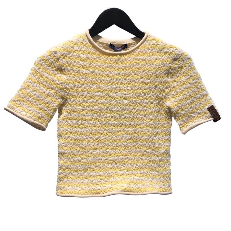 Louis Vuitton Crinkle Knit Top - Exquisite XS Women's Fashion