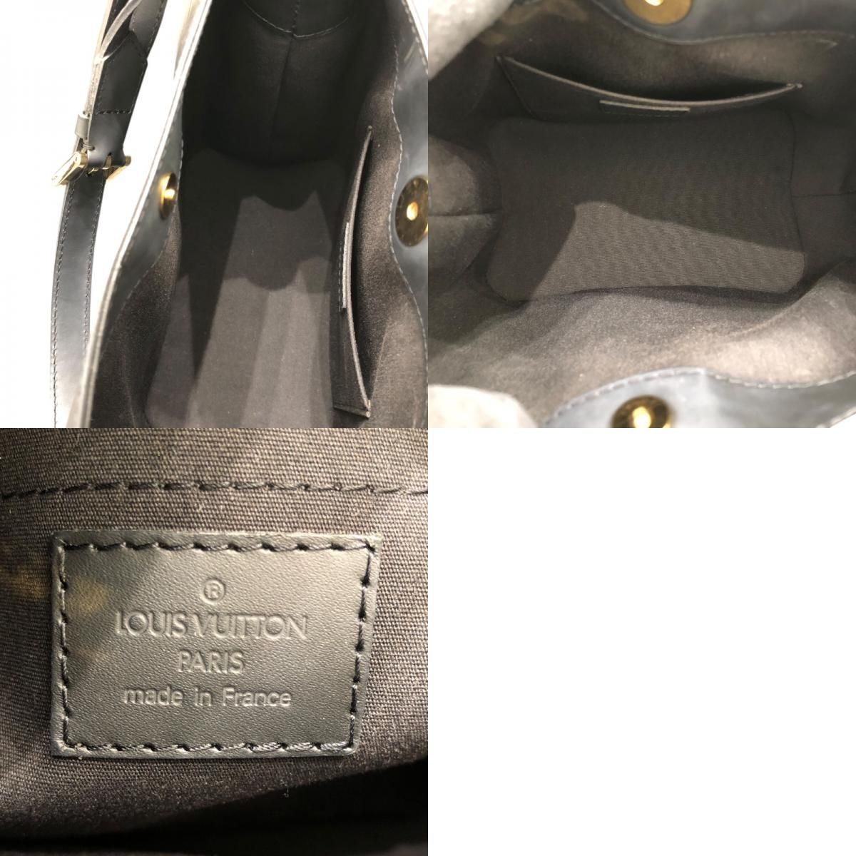 Louis Vuitton Mandara PM Handbag - Black Epi Leather with Gold Hardware