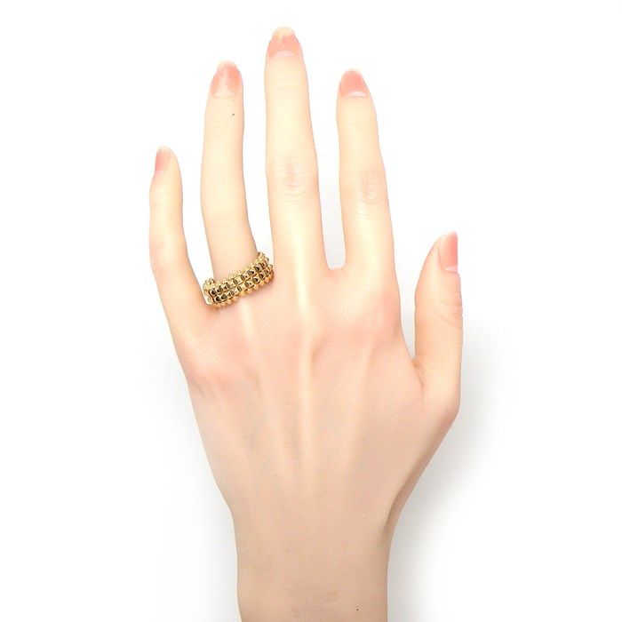 Cartier Clash Ring B4238362 in 18K Yellow Gold - Size 19.5