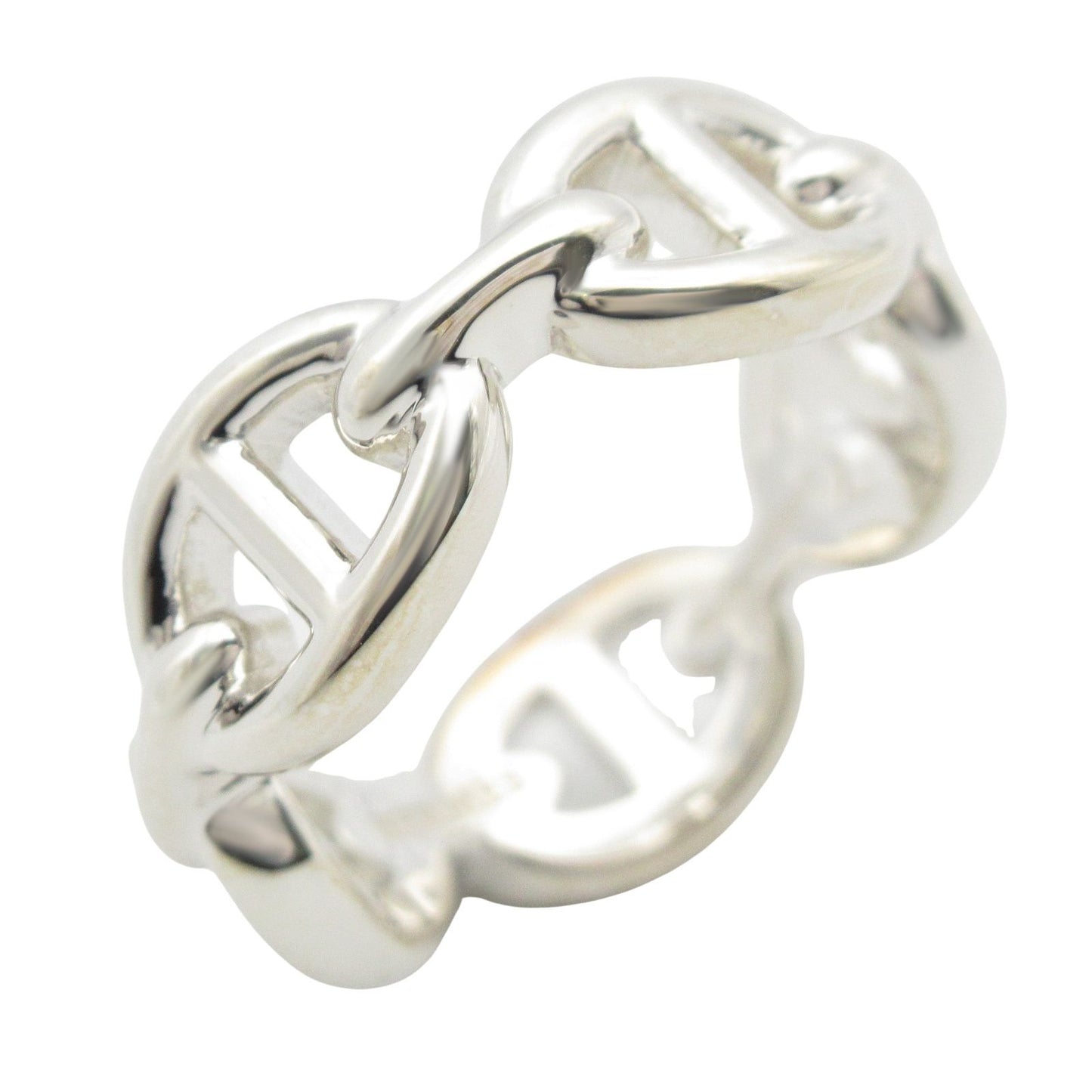 HERMES Chaine d'Ancre Ring in Silver 925 - Unisex Elegance