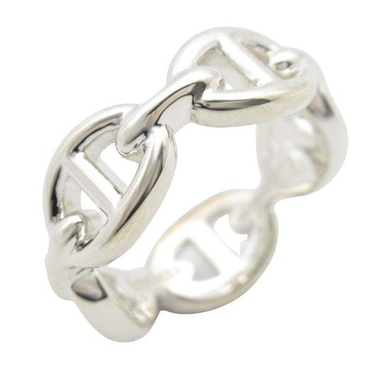 HERMES Chaine d'Ancre Ring in Silver 925 - Unisex Elegance