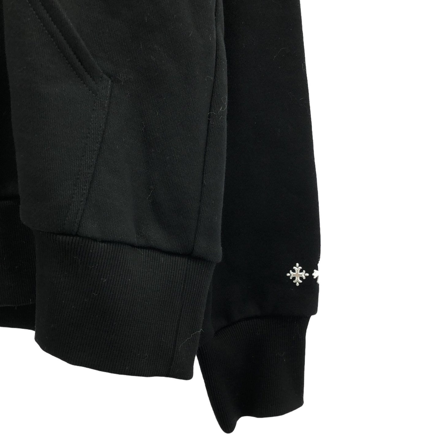 TATRAS Black Cotton Zip Hoodie - Exquisite Craftsmanship