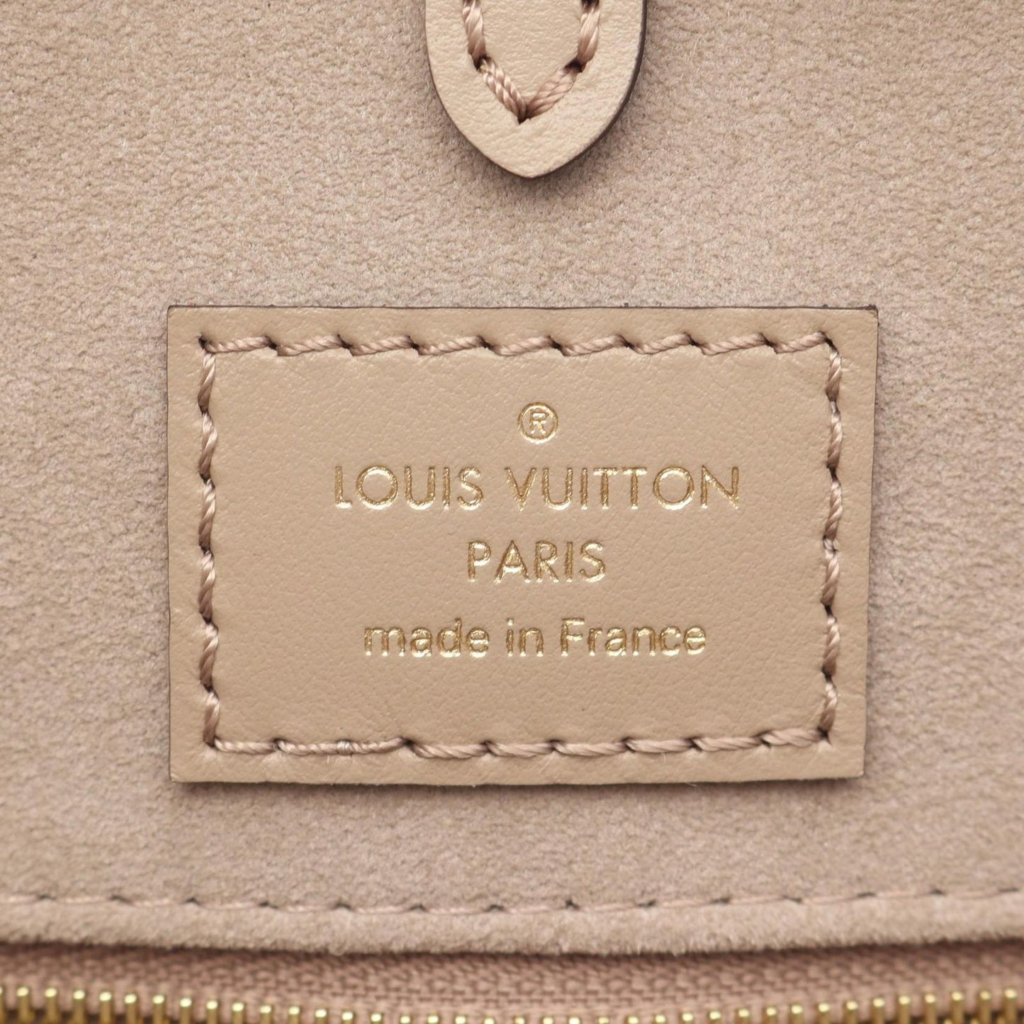 Louis Vuitton OnTheGo MM Tote Bag in Bi-Color Monogram Empreinte
