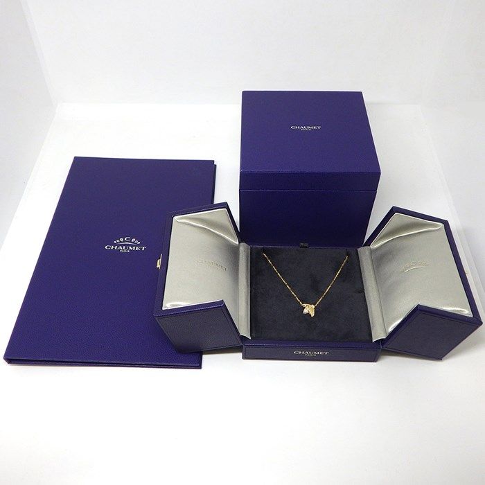 Chaumet Bee de Chaumet Necklace with 0.30ct Diamonds in K18YG