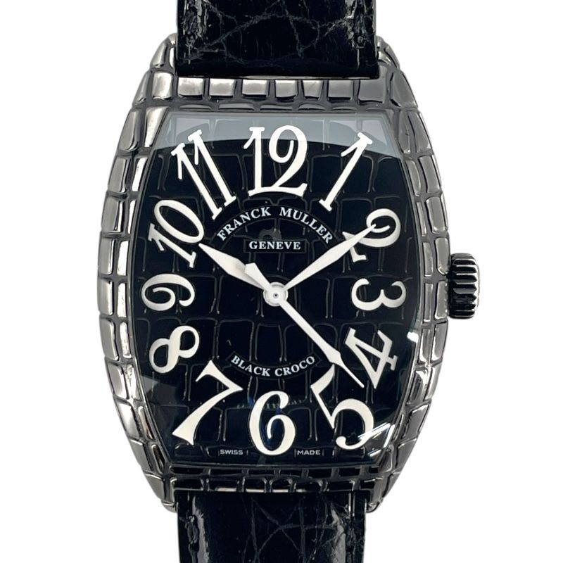 FRANCK MULLER TonuCarbex Black Croco 7880SCBLKCRO Automatic Watch