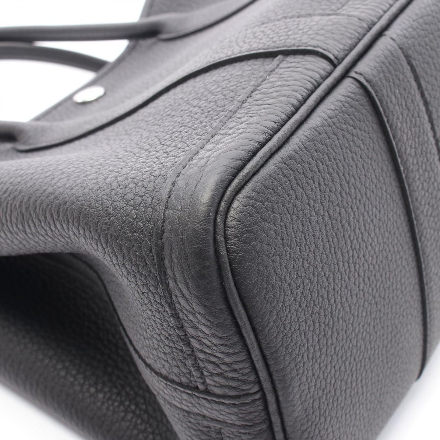 HERMES Garden Party TPM Tote Bag - Black - Unused Luxury