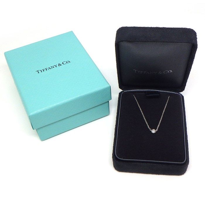 Tiffany & Co. By The Yard Single Necklace with Diamond 0.08ct