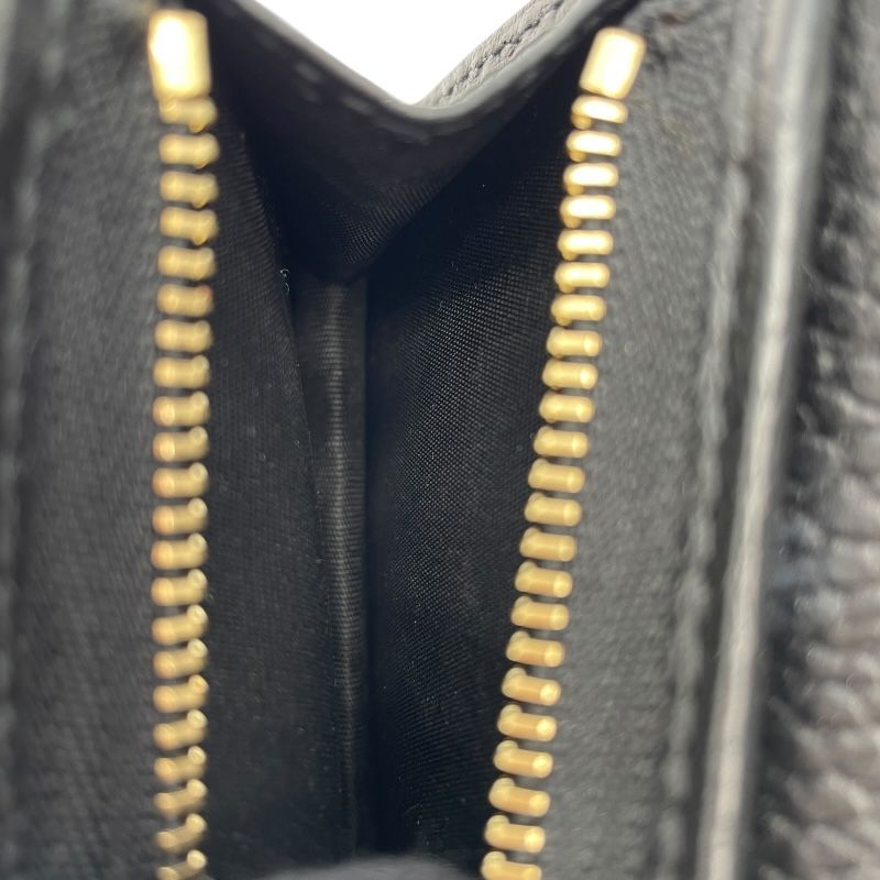 GUCCI GG Marmont Wallet in Black Leather - Timeless Elegance