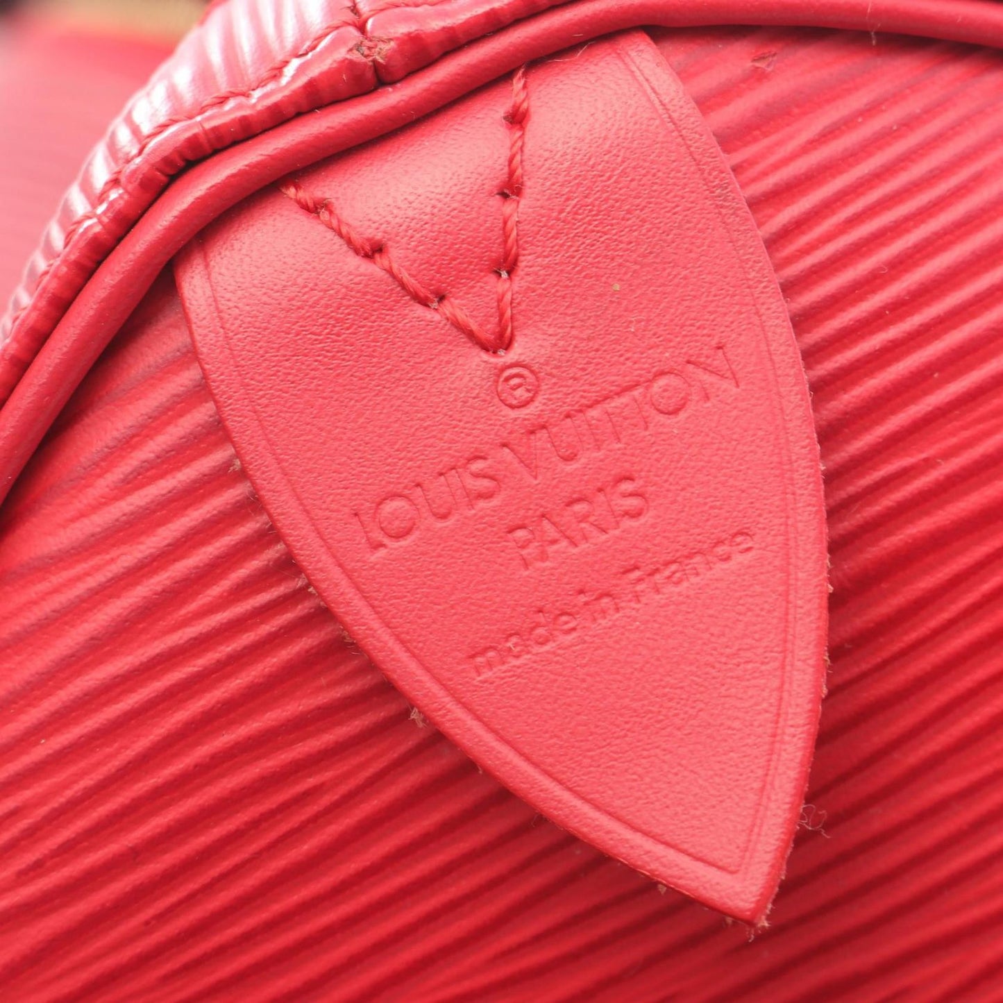 Louis Vuitton Speedy 30 Epi Handbag in Rouge - Timeless Elegance