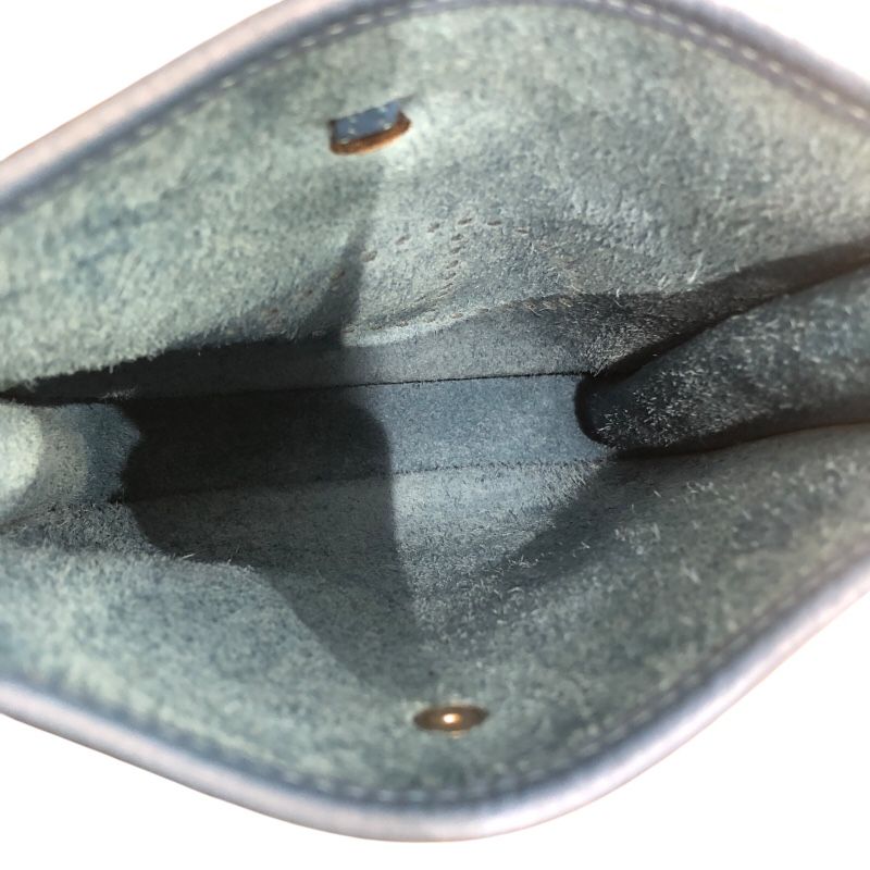 HERMES Evelyne TPM Blue France/Silver Hardware Shoulder Bag