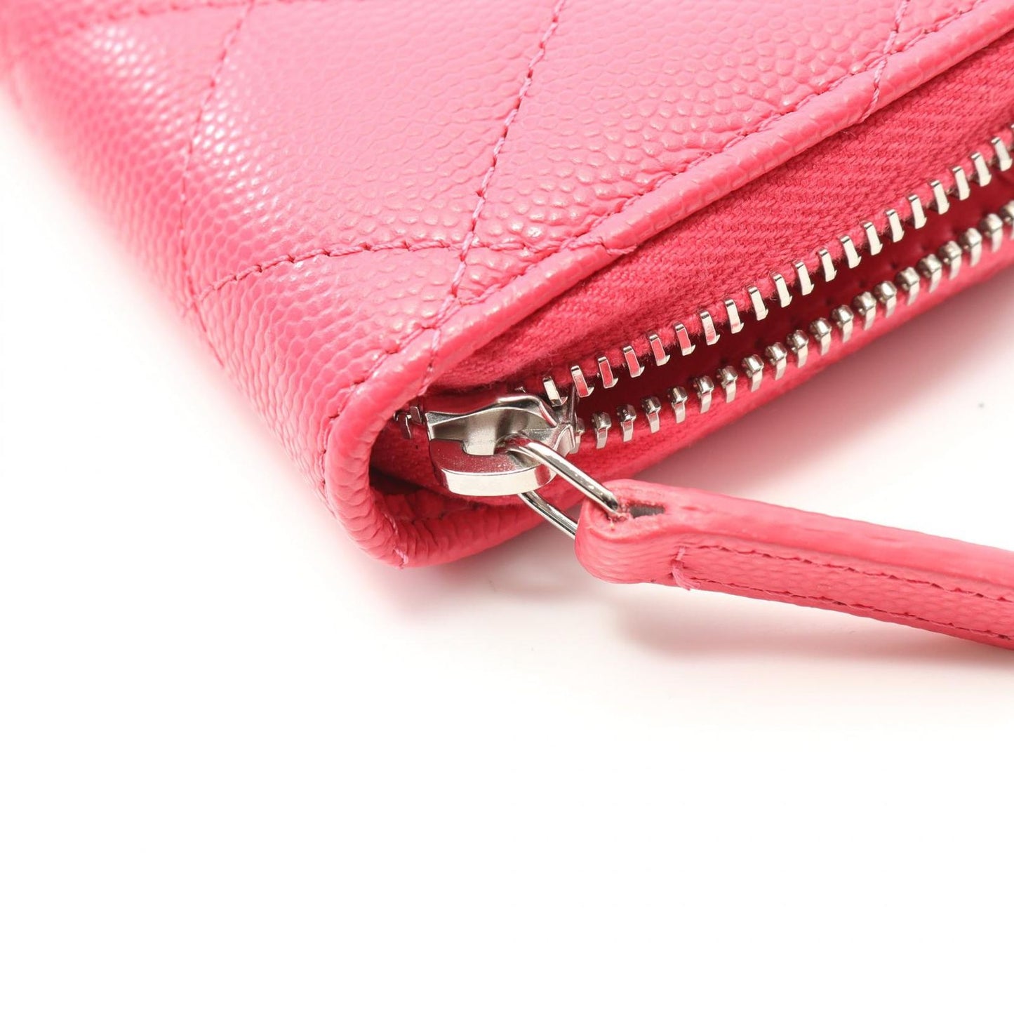 CHANEL Matelassé Coin Case in Shocking Pink - Exquisite Craftsmanship