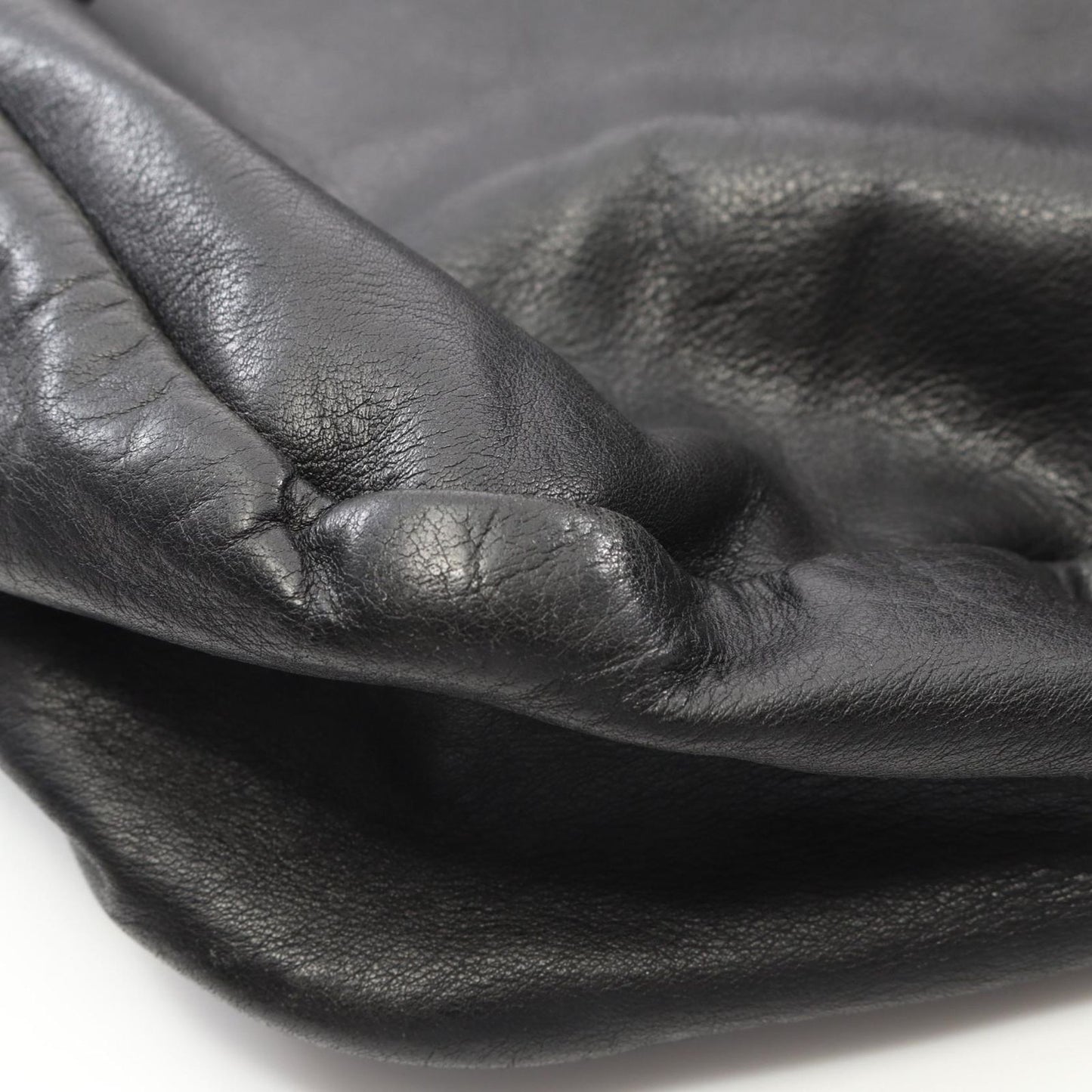 CHROME HEARTS Black Leather Shoulder Bag - Timeless Elegance