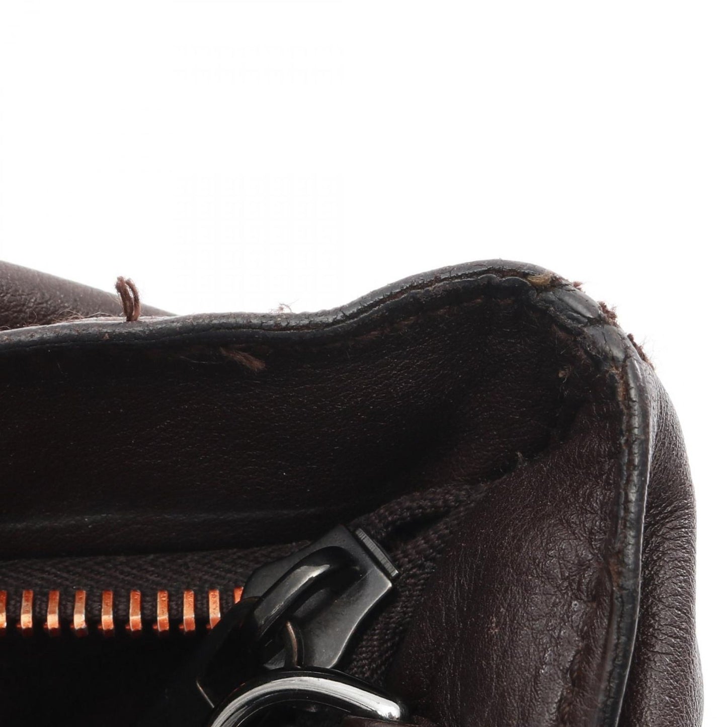 HERMES Caravan Horizontal MM Handbag - Exquisite Brown Leather