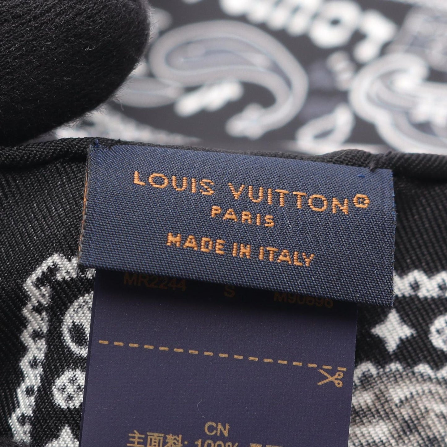 Louis Vuitton Monogram Tied Up Silk Bandana - Timeless Elegance