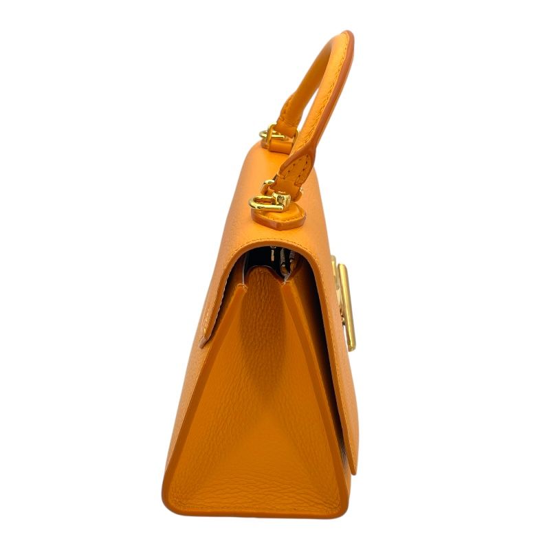 Louis Vuitton Twist One Handle PM Orange Trianon Leather Bag