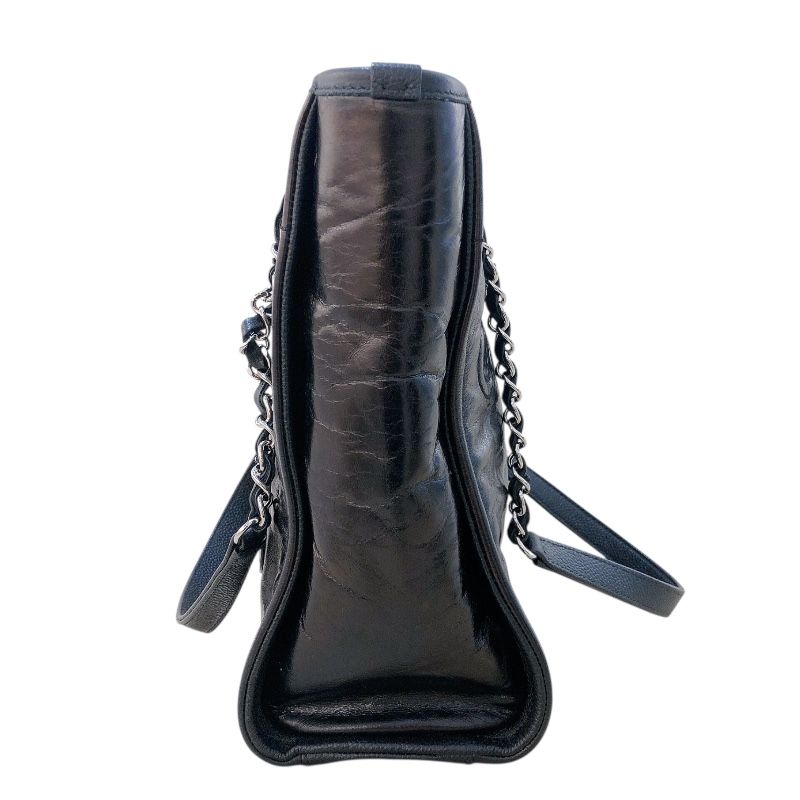 CHANEL Deauville PM Aged Calfskin Shoulder Bag - Timeless Elegance