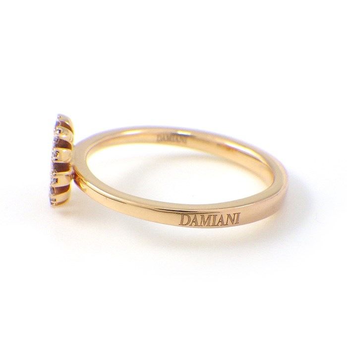 Damiani Marguerite Ring with Amethyst & Brown Diamonds - K18PG