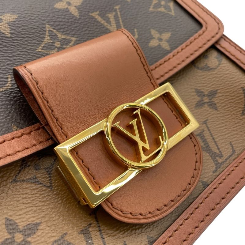 Louis Vuitton Dauphine Mini M45959 Monogram Reverse Shoulder Bag
