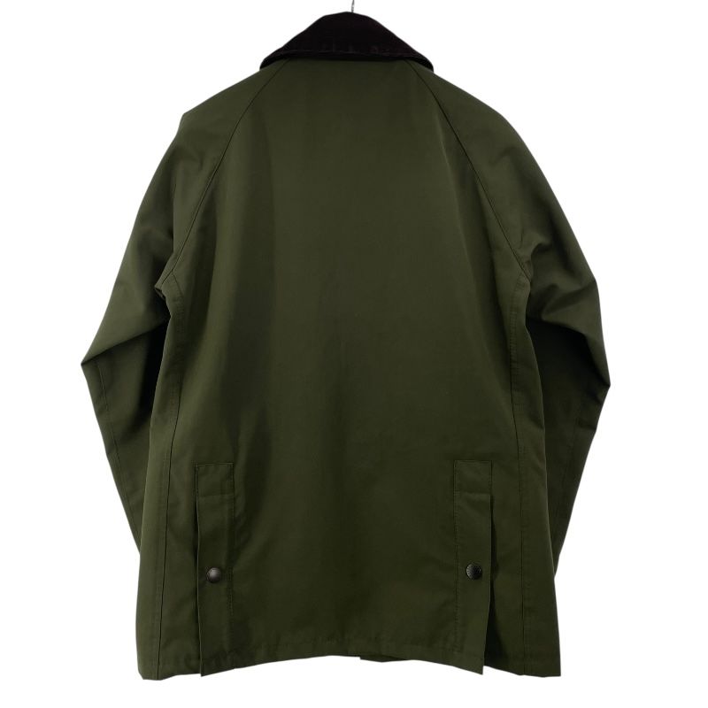 Barbour Waxed Jacket - Green Military Style for Men