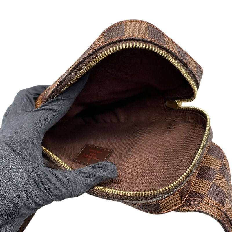 Louis Vuitton Geronimos N51994 Damier Ebene Unisex Shoulder Bag