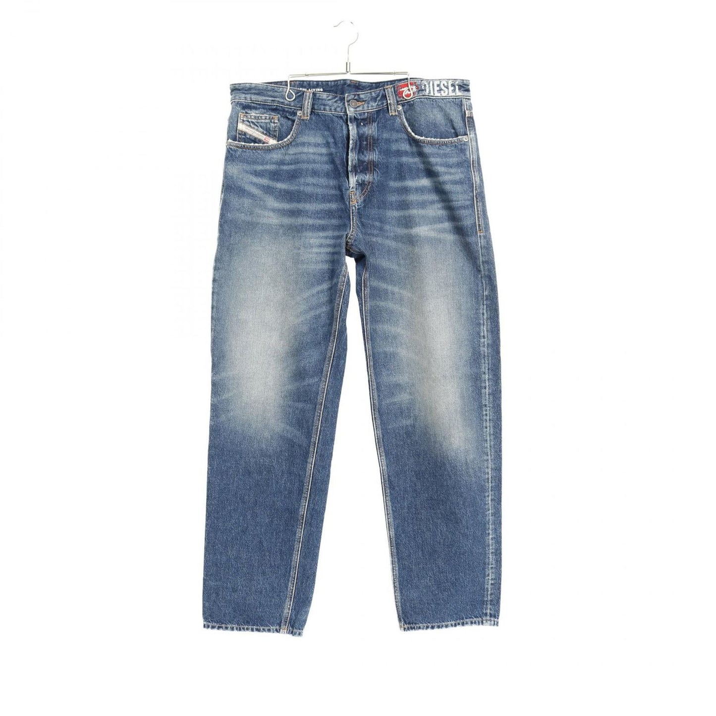 DIESEL 2010-S1 Blue Denim Pants - Timeless Elegance