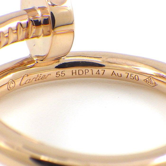 Cartier Juste un Clou Classic Ring in K18 Pink Gold - Size 15