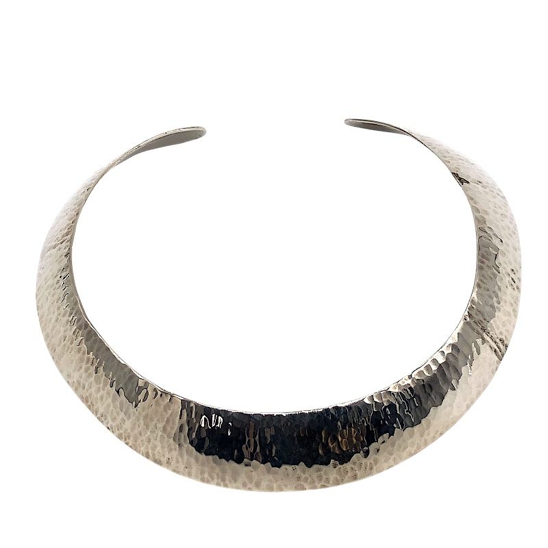 HERMES Silver Choker - Exquisite Ag925 Jewelry for Women