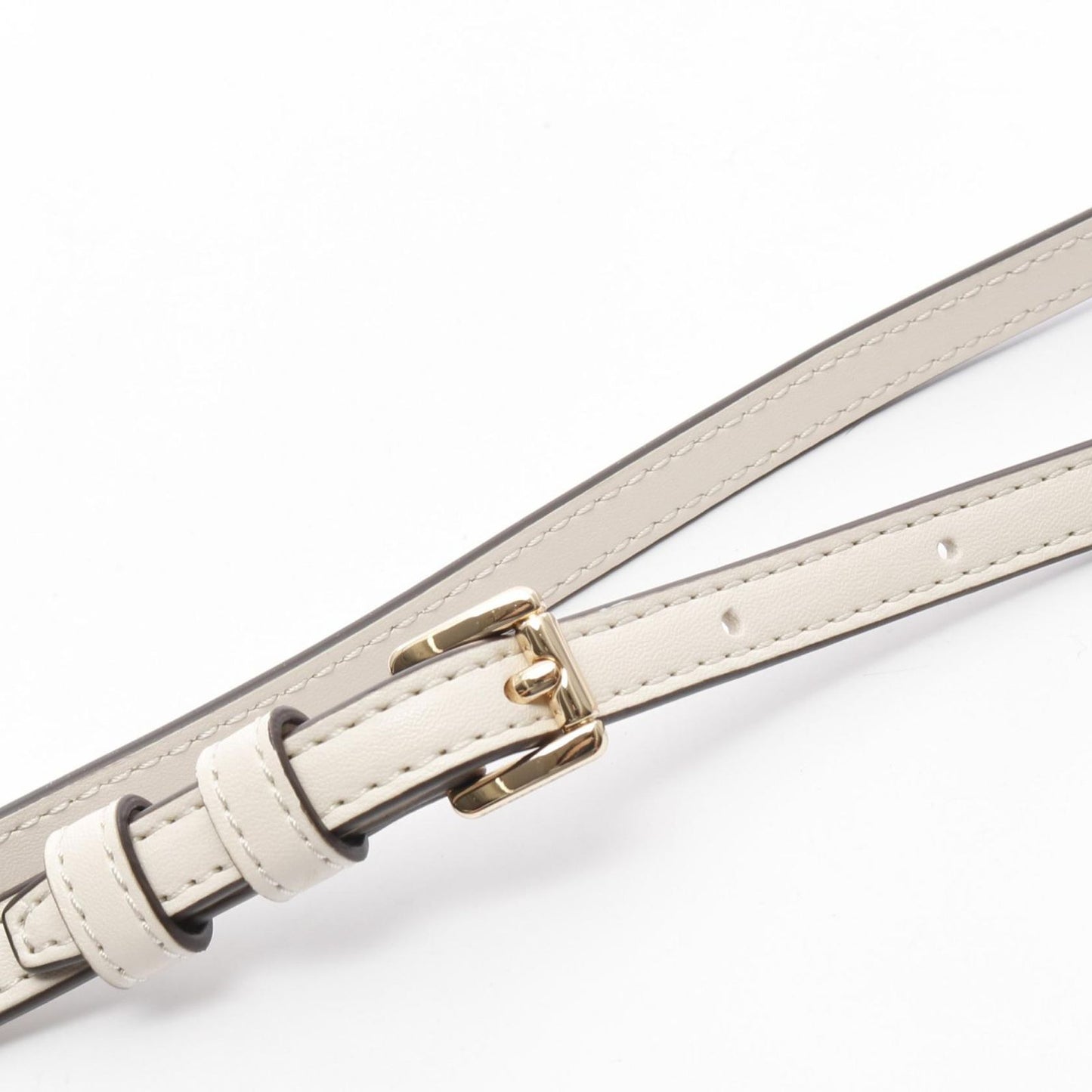 Michael Kors Jet Set Large Crossbody Bag - Ivory & Black Leather