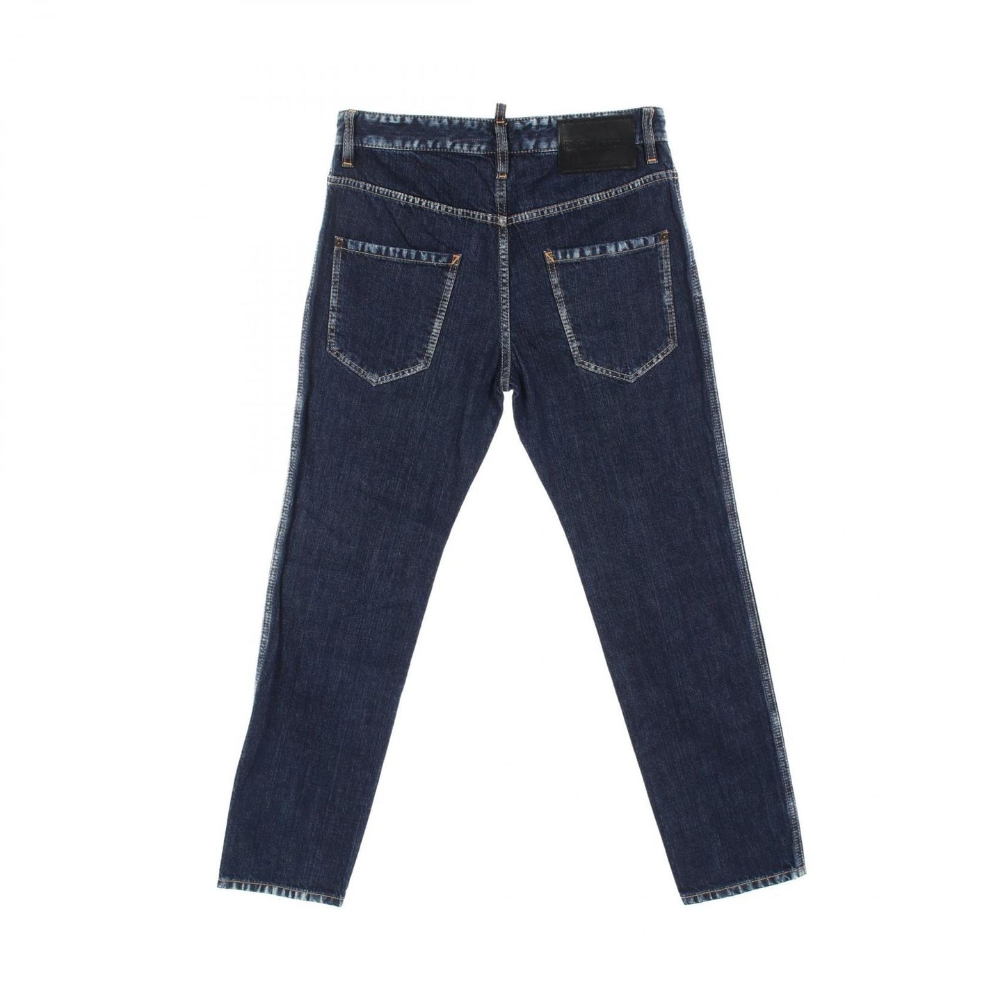 DSQUARED2 Indigo Blue Denim Pants - Timeless Elegance