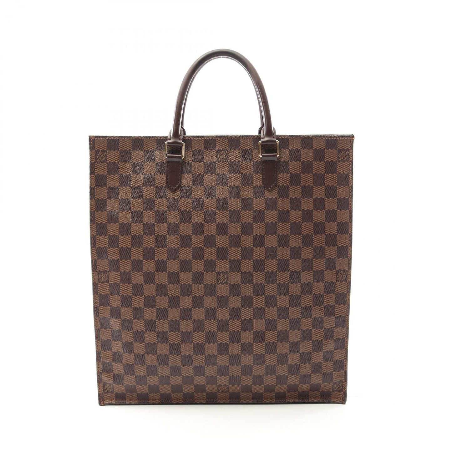 Louis Vuitton Damier Ebene Sac Plat Tote Bag - Timeless Elegance
