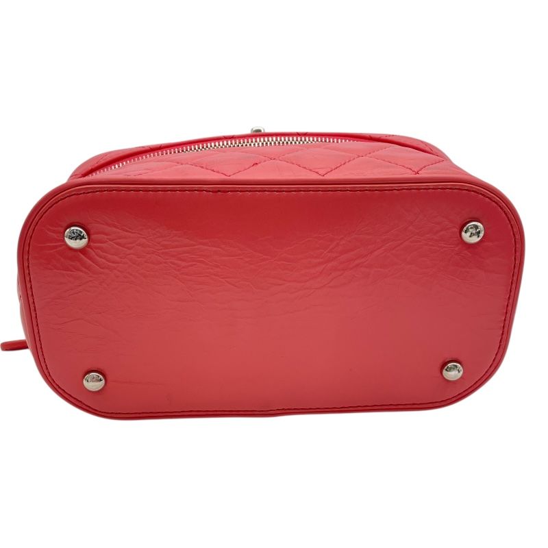 CHANEL A57826 Pink Calfskin Backpack with Silver Hardware