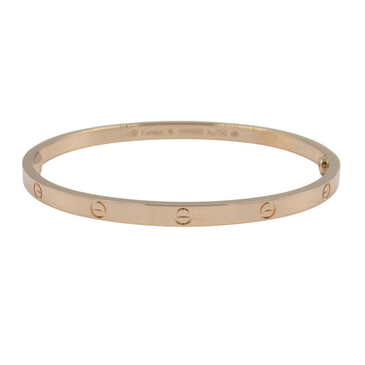 Cartier Small Love Bracelet in 18K Pink Gold - Timeless Elegance