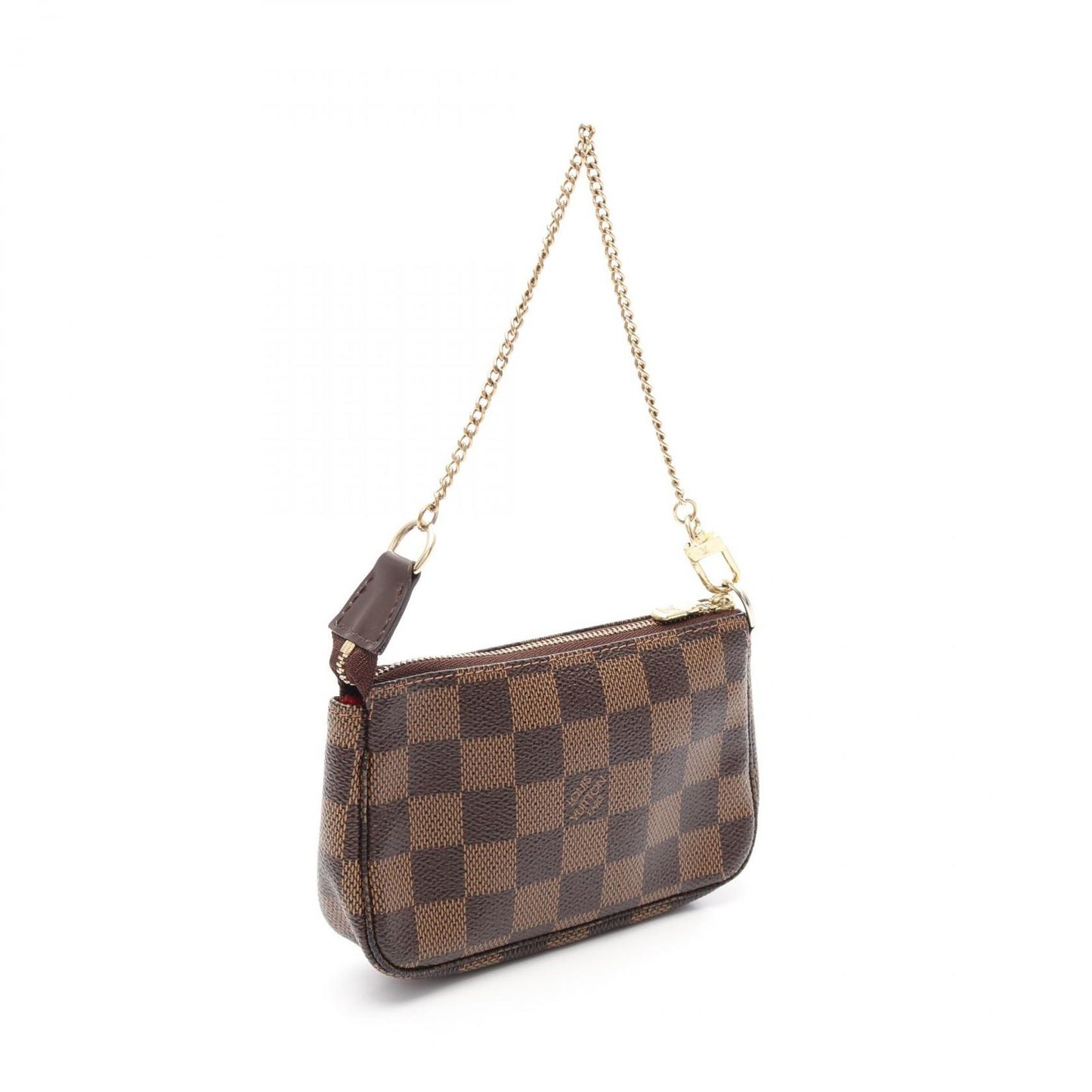 Louis Vuitton Mini Pochette Accessoires Damier Ebene Handbag