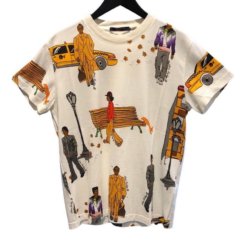 Louis Vuitton Monogram Print Cotton T-Shirt for Men - XS