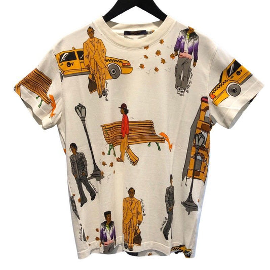 Louis Vuitton Monogram Print Cotton T-Shirt for Men - XS