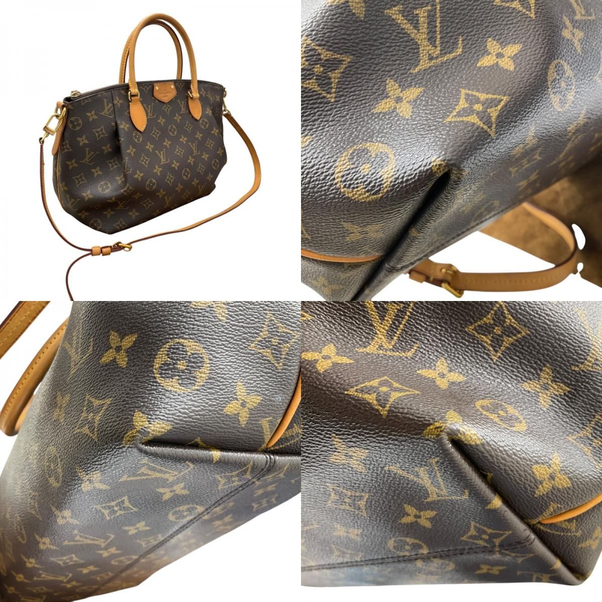 Louis Vuitton Churen MM Monogram Canvas Shoulder Bag - Brown
