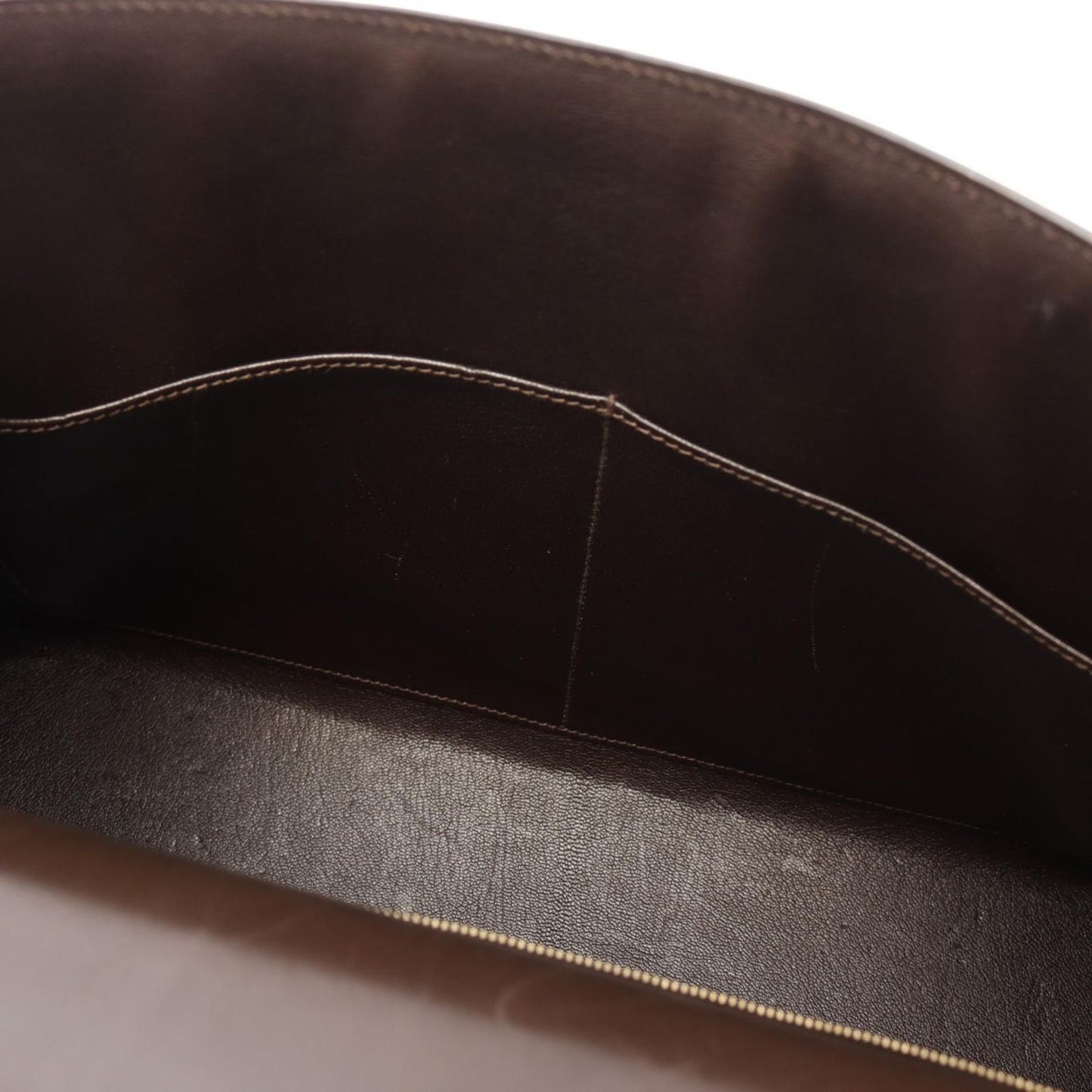 HERMES Kelly 35 Handbag in Ebeve Calfskin - Timeless Elegance