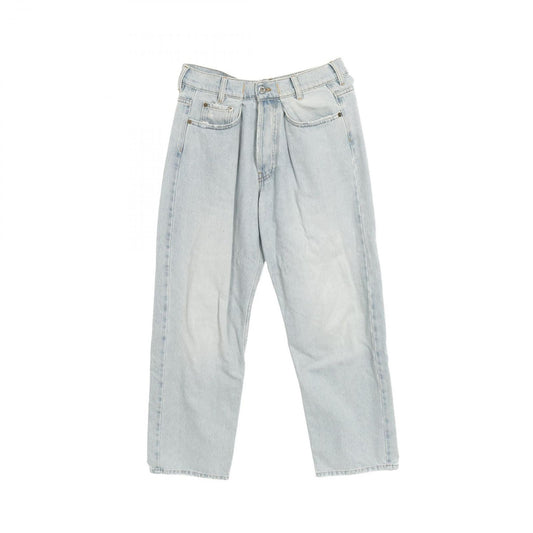 Miu Miu Denim Pants GWP438 - Exquisite Blue Cotton Elegance