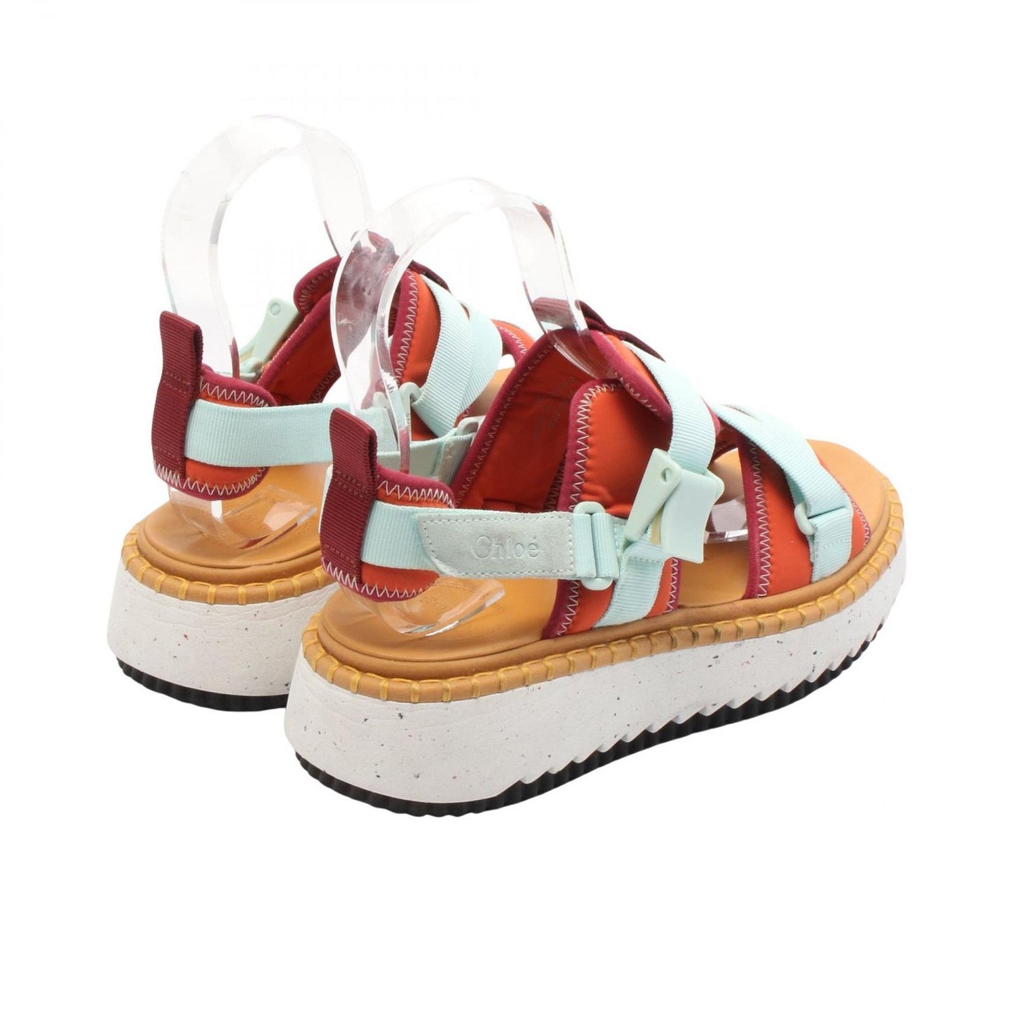 Chloe LILLI Sandals in Orange Brown - Exquisite Craftsmanship