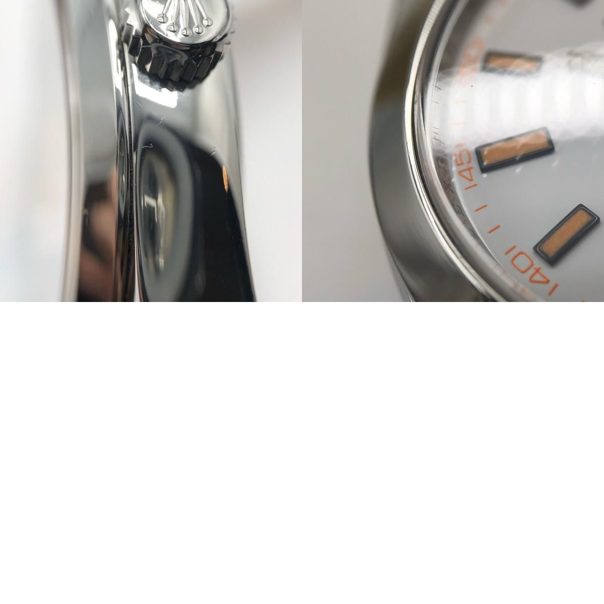 ROLEX Milgauss 116400 Stainless Steel Men's Watch - Timeless Elegance