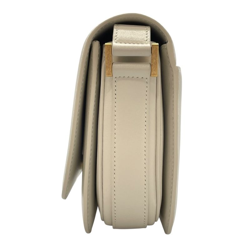 Saint Laurent LE61 Ivory Leather Shoulder Bag - Exquisite Elegance