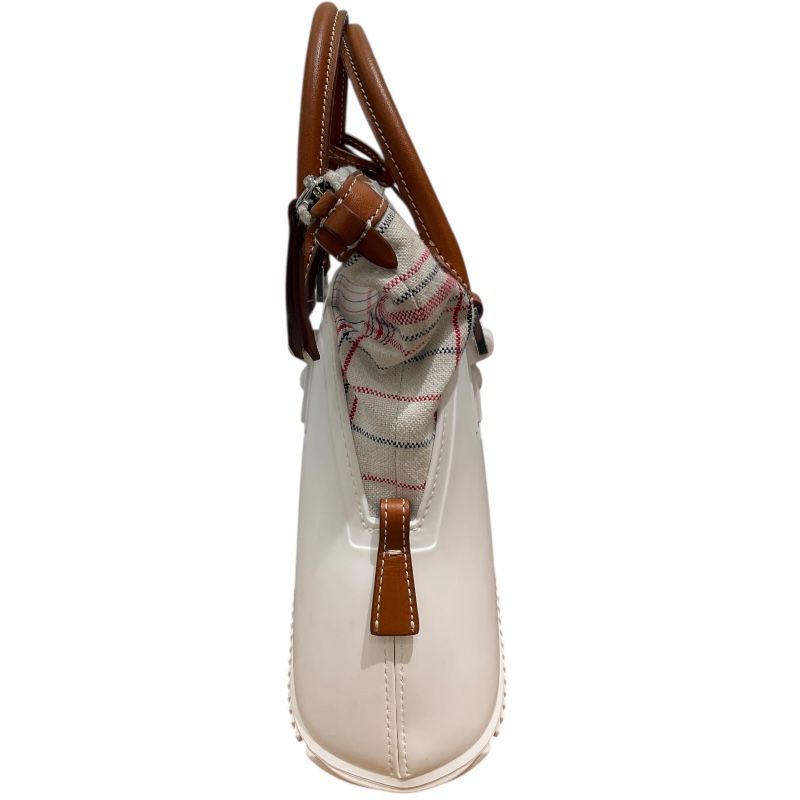 Maison Margiela 5AC Mini White Rubber Canvas Shoulder Bag