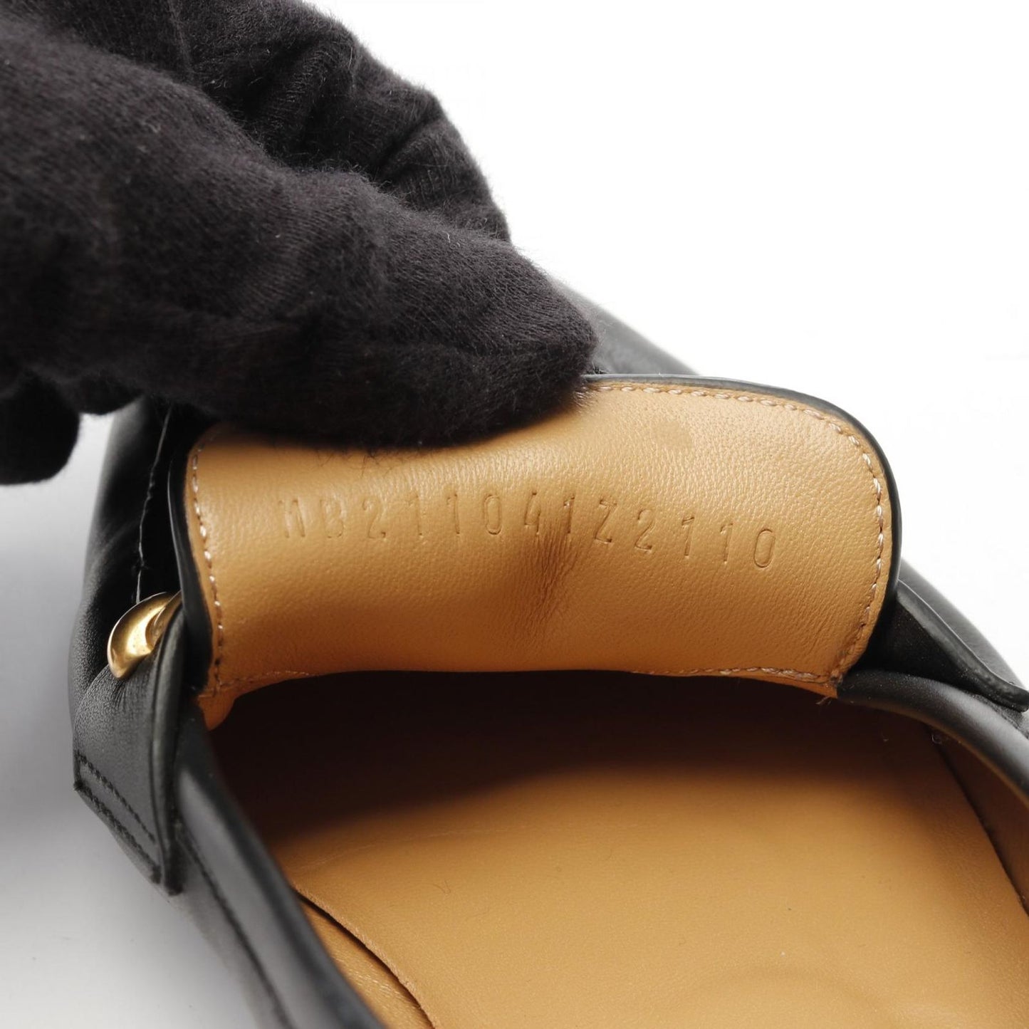 HERMES Colette Black Leather Loafers - Timeless Elegance